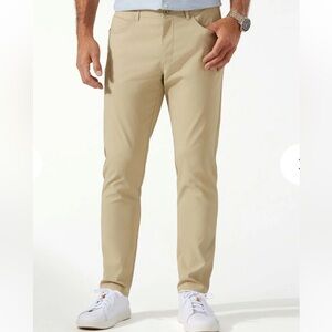 Tommy Bahama IslandZone Performance 5 Pocket Pants - Stone Khaki